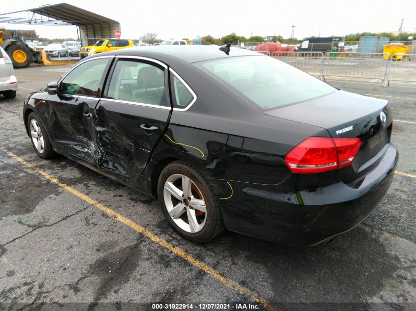 2014 VOLKSWAGEN PASSAT WOLFSBURG ED 1VWAT7A34EC036533