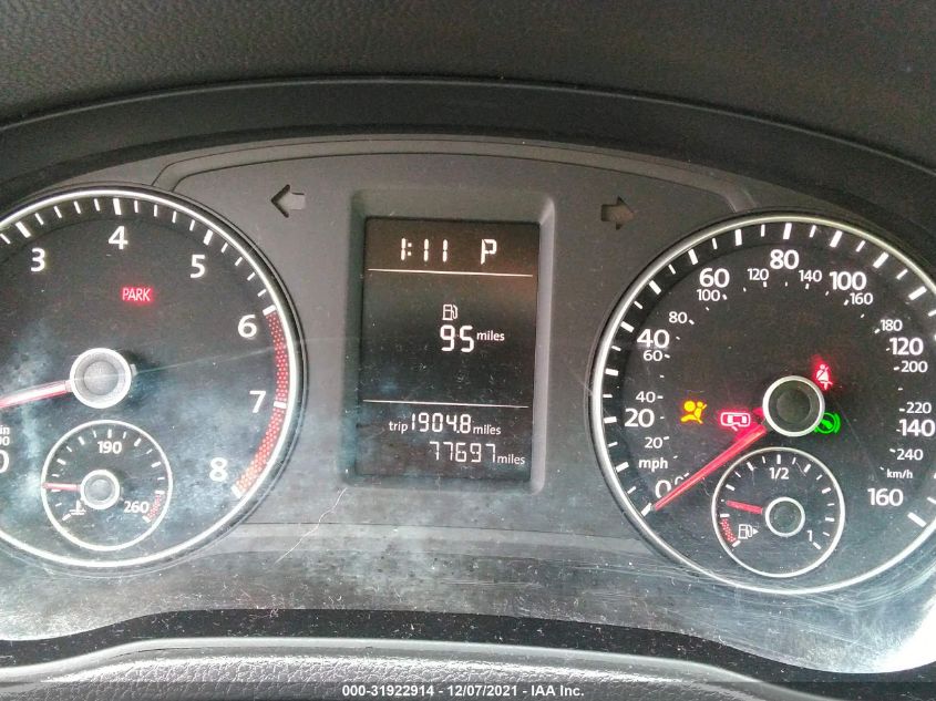 2014 VOLKSWAGEN PASSAT WOLFSBURG ED 1VWAT7A34EC036533