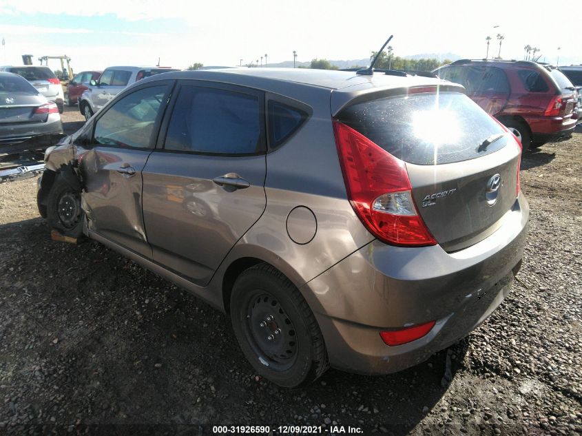 2014 HYUNDAI ACCENT GS KMHCT5AE1EU149248