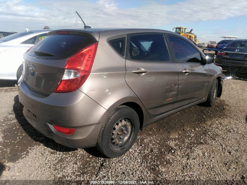 2014 HYUNDAI ACCENT GS KMHCT5AE1EU149248