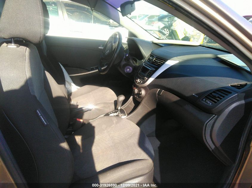 2014 HYUNDAI ACCENT GS KMHCT5AE1EU149248