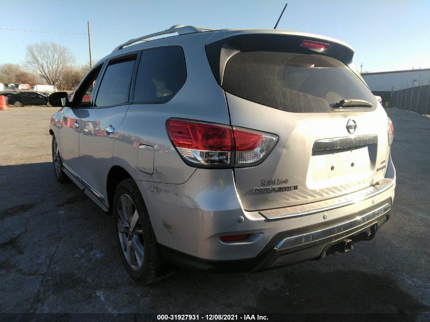 2015 NISSAN PATHFINDER PLATINUM 5N1AR2MM3FC711665