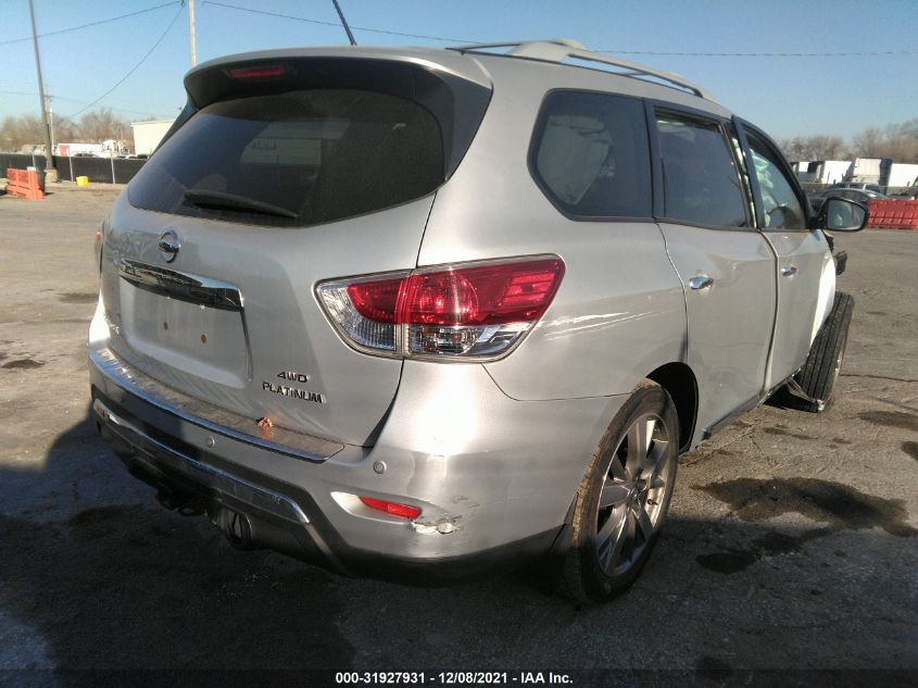 2015 NISSAN PATHFINDER PLATINUM 5N1AR2MM3FC711665