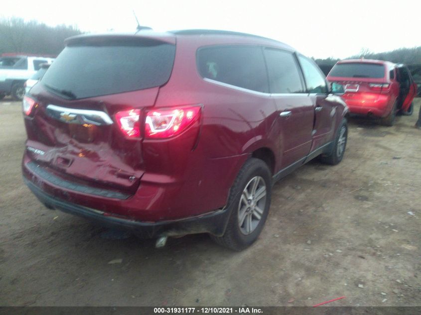 2017 CHEVROLET TRAVERSE LT 1GNKRHKD0HJ134260