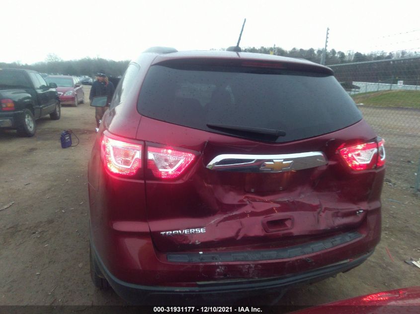 2017 CHEVROLET TRAVERSE LT 1GNKRHKD0HJ134260