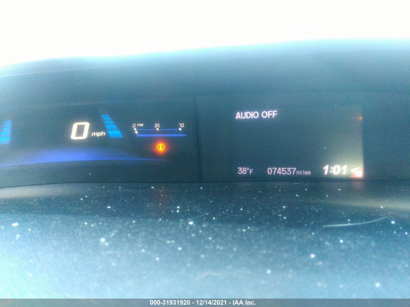 2013 HONDA CIVIC SDN LX 2HGFB2F5XDH596580