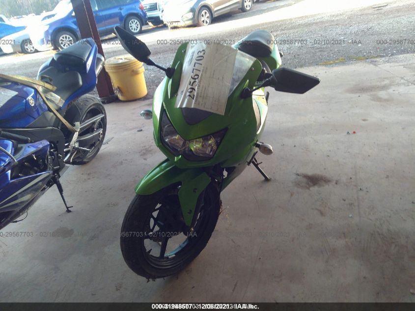 2012 KAWASAKI EX250 J JKAEXMJ14CDA96824