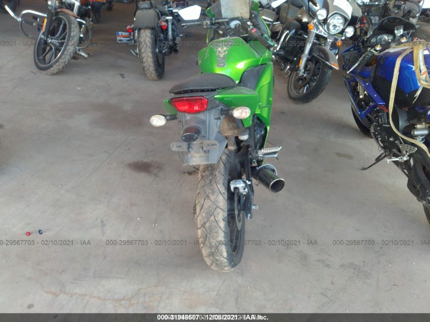 2012 KAWASAKI EX250 J JKAEXMJ14CDA96824