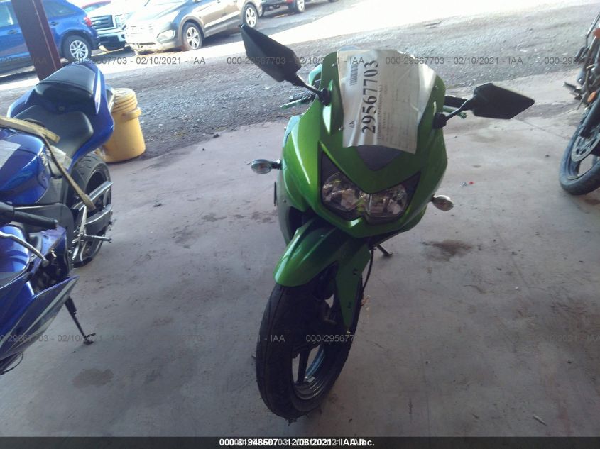2012 KAWASAKI EX250 J JKAEXMJ14CDA96824
