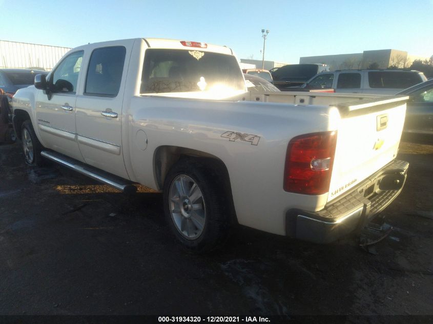2013 CHEVROLET SILVERADO 1500 LT 3GCPKSE71DG353312