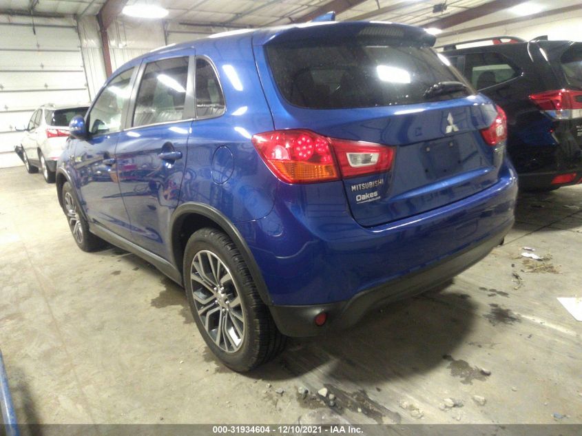 2017 MITSUBISHI OUTLANDER SPORT ES 2.0 JA4AR3AU5HZ004401