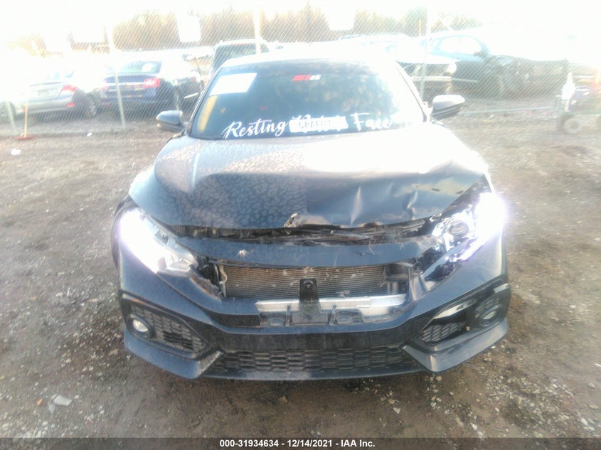2018 HONDA CIVIC SI COUPE VIN: 2HGFC3A52JH752469