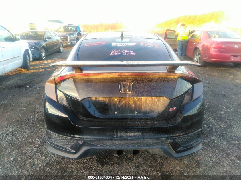 2018 HONDA CIVIC SI COUPE VIN: 2HGFC3A52JH752469