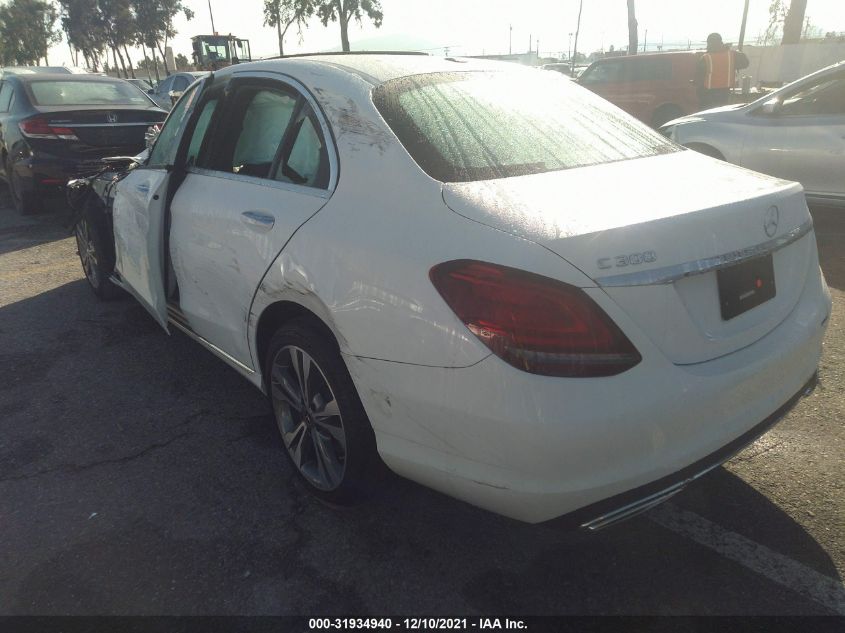 2021 MERCEDES-BENZ C-CLASS C 300 W1KWF8DB4MR646152