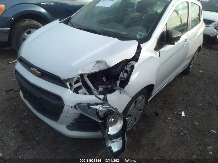 2016 CHEVROLET SPARK LS KL8CB6SA1GC580439