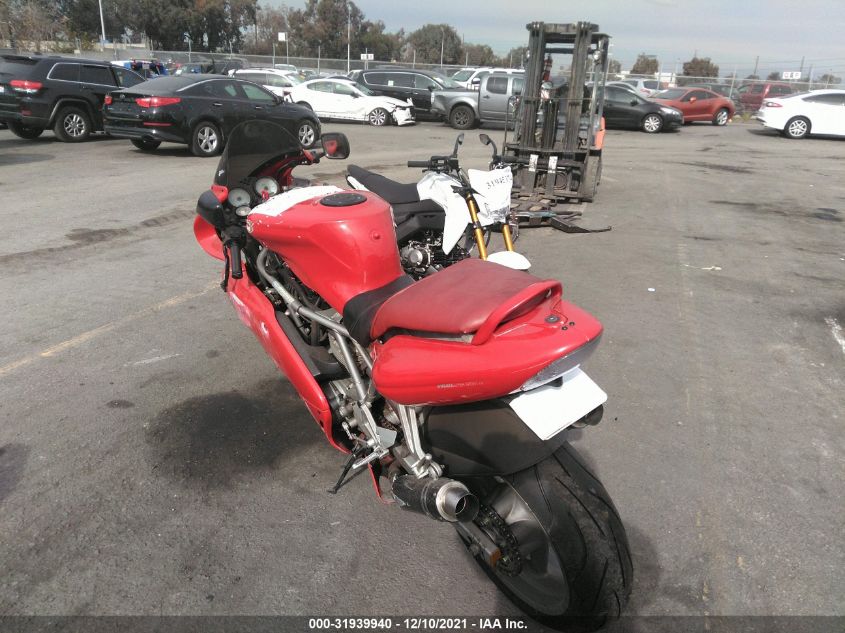 2005 DUCATI SUPERSPORT 800 ZDM1LAAN25B004773
