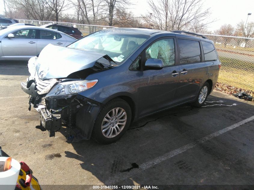 2017 TOYOTA SIENNA XLE AUTO ACCESS 5TDYZ3DC7HS804822