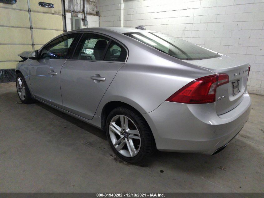 2015 VOLVO S60 T5 DRIVE-E PREMIER YV126MFK2F1344417
