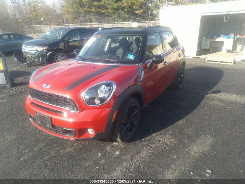 2013 MINI COOPER COUNTRYMAN S ALL4 WMWZC5C57DWP34640