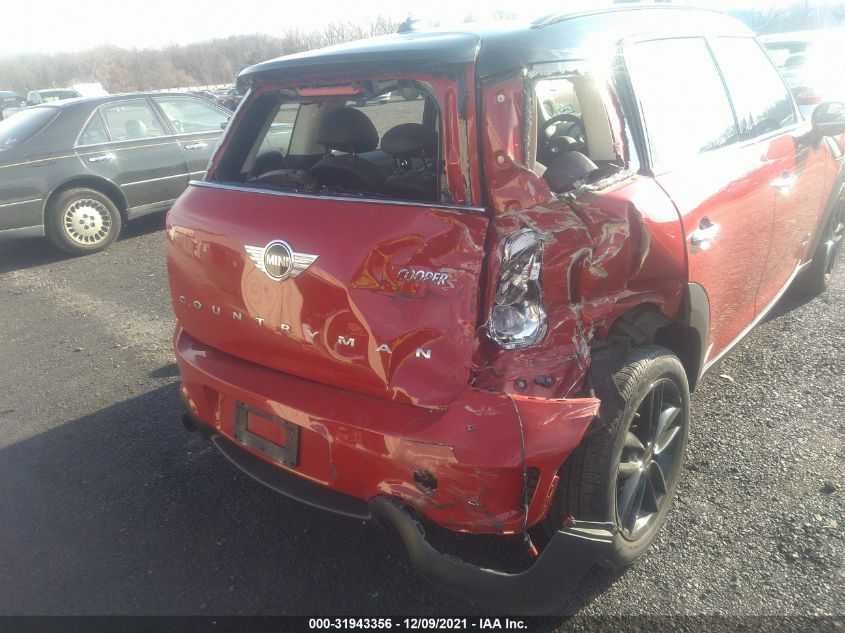 2013 MINI COOPER COUNTRYMAN S ALL4 WMWZC5C57DWP34640