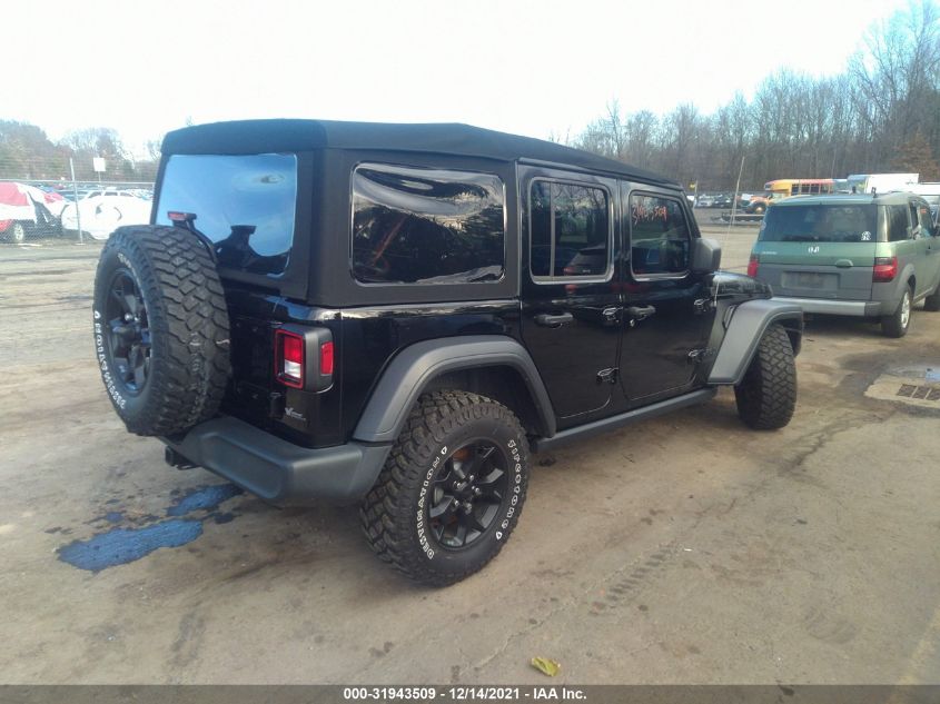 2020 JEEP WRANGLER UNLIMITED WILLYS 1C4HJXDN9LW238669