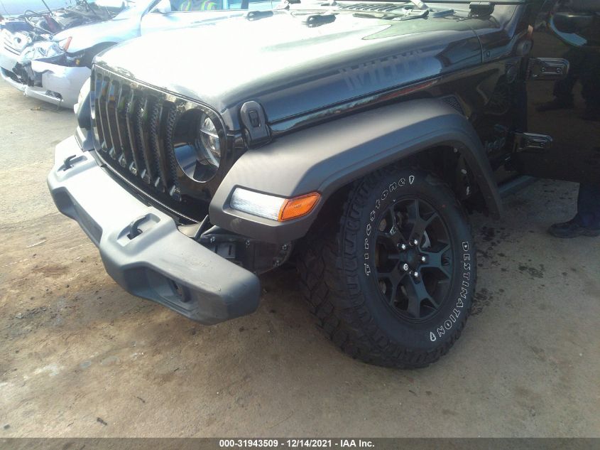 2020 JEEP WRANGLER UNLIMITED WILLYS 1C4HJXDN9LW238669