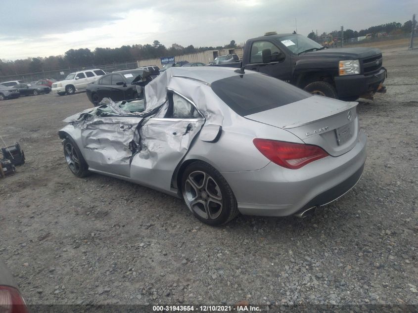 2014 MERCEDES-BENZ CLA-CLASS CLA 250 WDDSJ4EB6EN070173