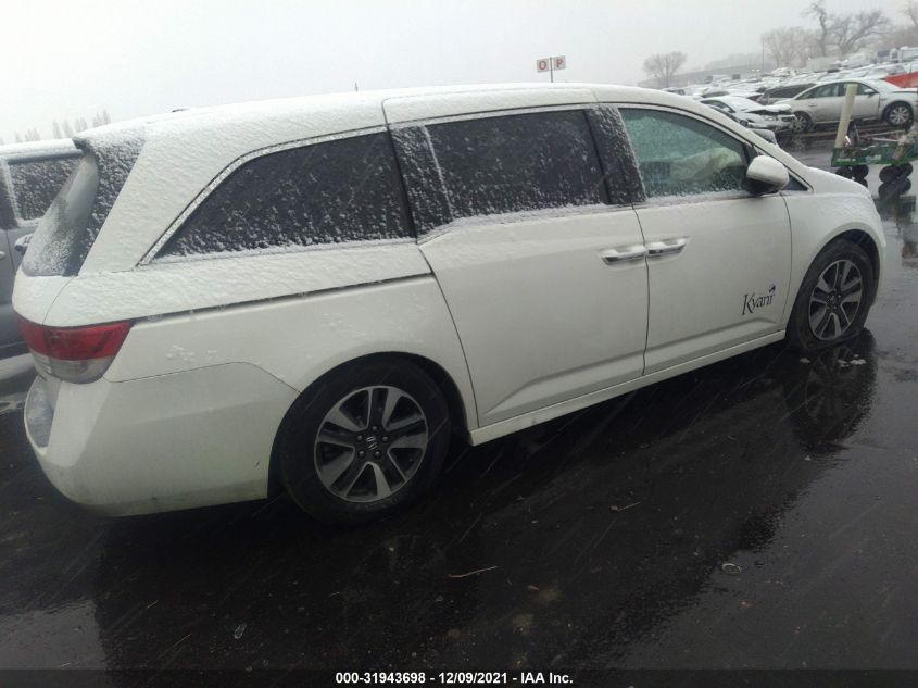 2016 HONDA ODYSSEY TOURING 5FNRL5H97GB083890