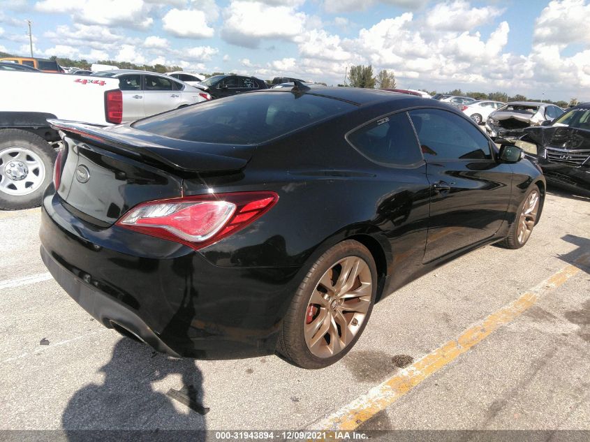 2013 HYUNDAI GENESIS COUPE 3.8 TRACK KMHHU6KJ8DU083932