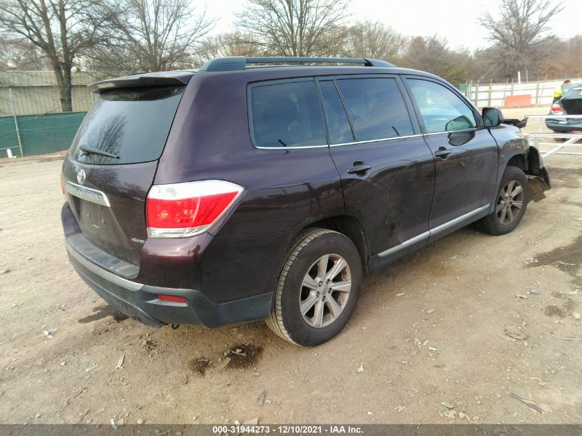 2013 TOYOTA HIGHLANDER 5TDBK3EH6DS198475