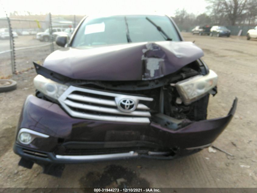2013 TOYOTA HIGHLANDER 5TDBK3EH6DS198475