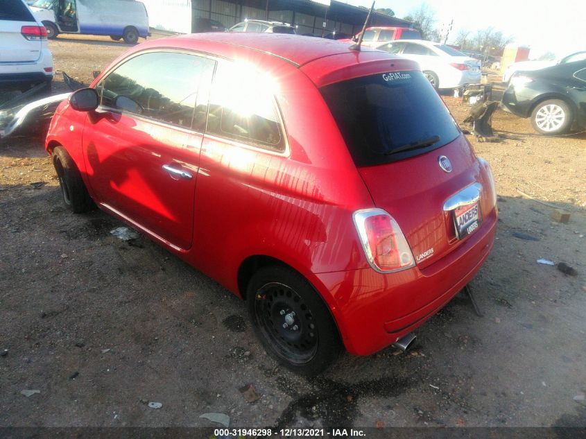 2015 FIAT 500 POP 3C3CFFAR0FT636607