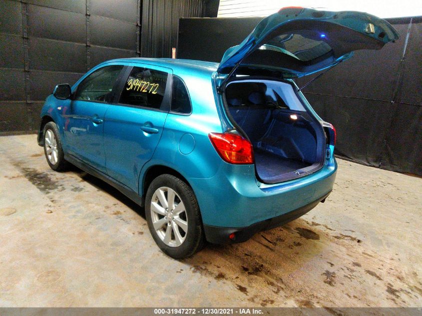 2013 MITSUBISHI OUTLANDER SPORT ES 4A4AP3AU4DE016044