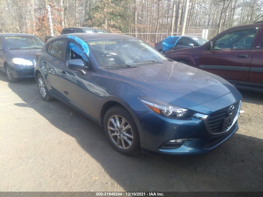 2017 MAZDA MAZDA3 5-DOOR SPORT 3MZBN1K73HM135876