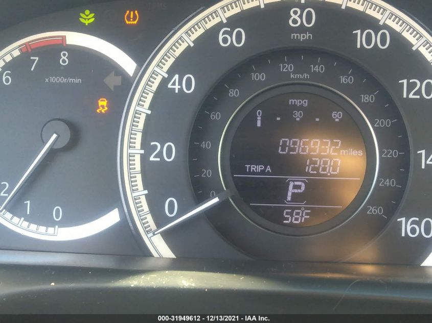 2015 HONDA ACCORD SEDAN EX-L 1HGCR2F8XFA027884
