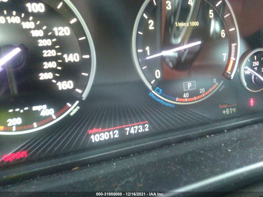 2014 BMW 5 SERIES 535I XDRIVE - WBA5B3C53ED292698