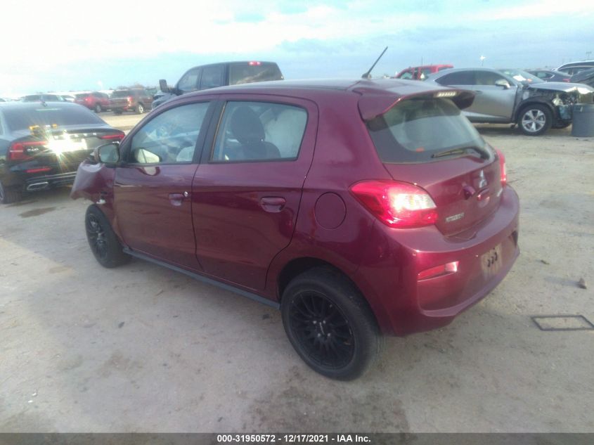 2019 MITSUBISHI MIRAGE ES/RF ML32A3HJ7KH000847