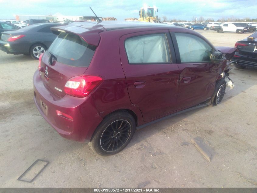 2019 MITSUBISHI MIRAGE ES/RF ML32A3HJ7KH000847