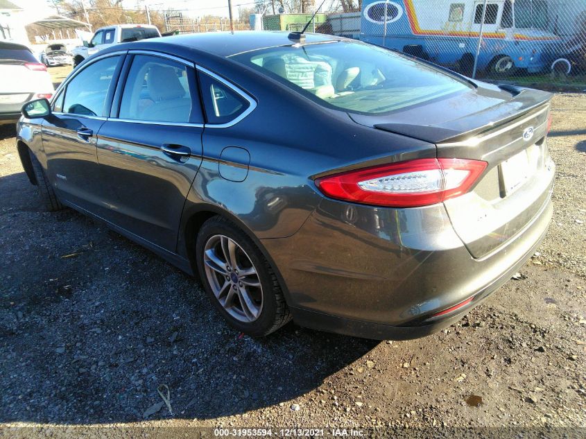 2015 FORD FUSION TITANIUM HYBRID 3FA6P0RU6FR274216
