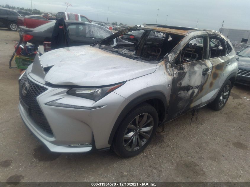 2016 LEXUS NX 200T JTJBARBZ7G2052629