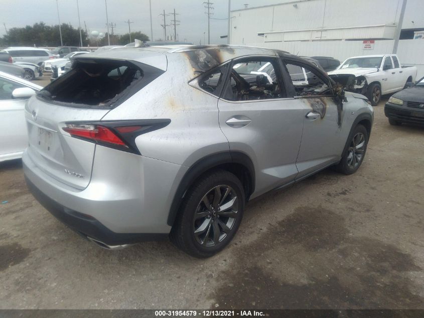 2016 LEXUS NX 200T JTJBARBZ7G2052629