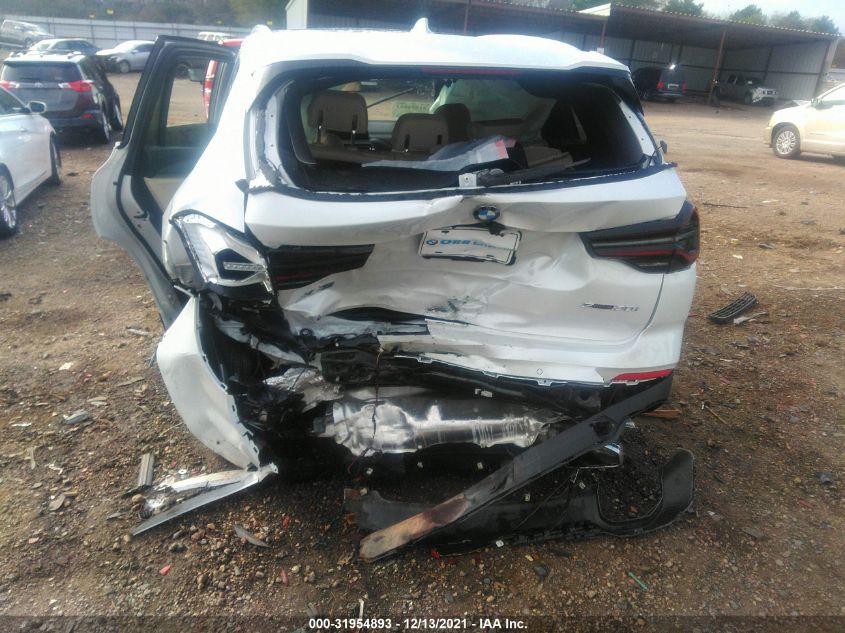 2022 BMW X3 SDRIVE30I 5UX43DP01N9J75235