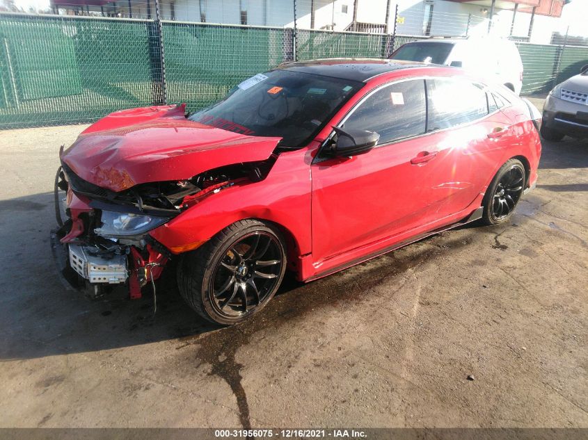 2019 HONDA CIVIC HATCHBACK EX SHHFK7H64KU411183