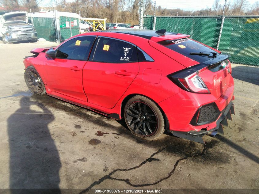 2019 HONDA CIVIC HATCHBACK EX SHHFK7H64KU411183