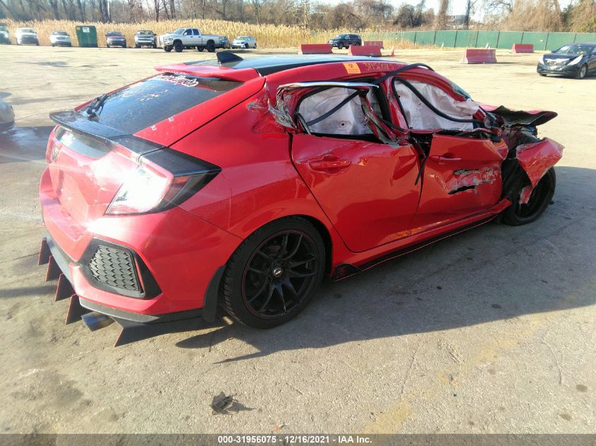 2019 HONDA CIVIC HATCHBACK EX SHHFK7H64KU411183