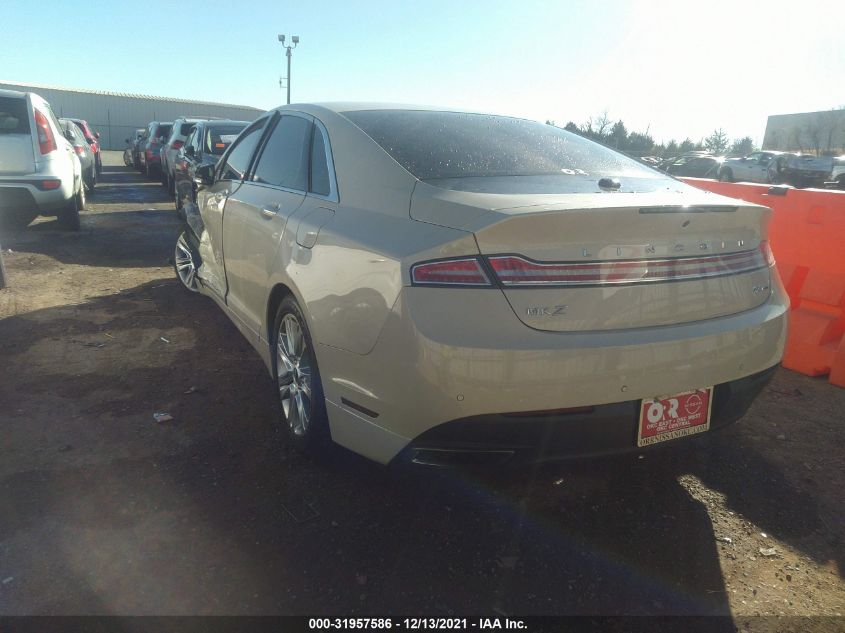 2015 LINCOLN MKZ 3LN6L2G98FR602733