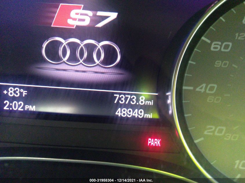 2016 AUDI S7 WAUW2AFC1GN014270