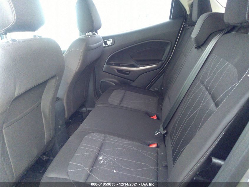 2019 FORD ECOSPORT SE MAJ3S2GE1KC271726