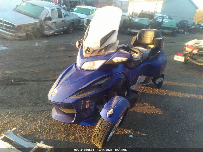 2012 CAN-AM SPYDER ROADSTER RT 2BXJBKC13CV001109