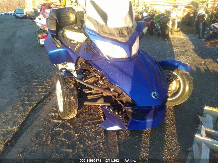 2012 CAN-AM SPYDER ROADSTER RT 2BXJBKC13CV001109